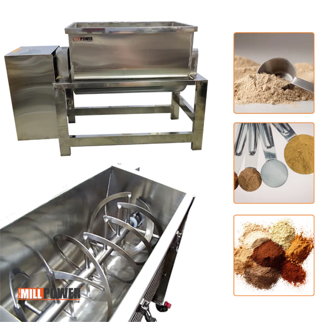 Mesin Ribbon Blender & Pencampur Masala