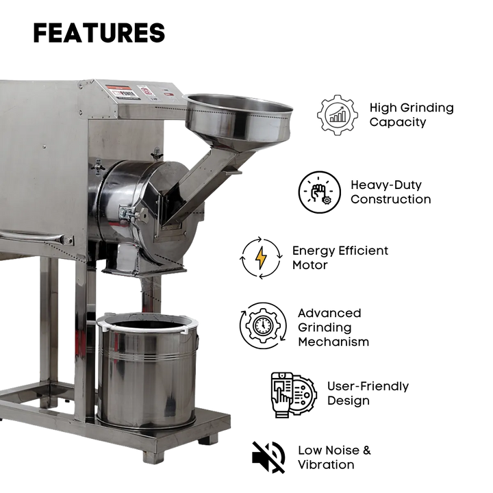 Mesin atta chakki kecil 3 hp 14 fitur atta chakki